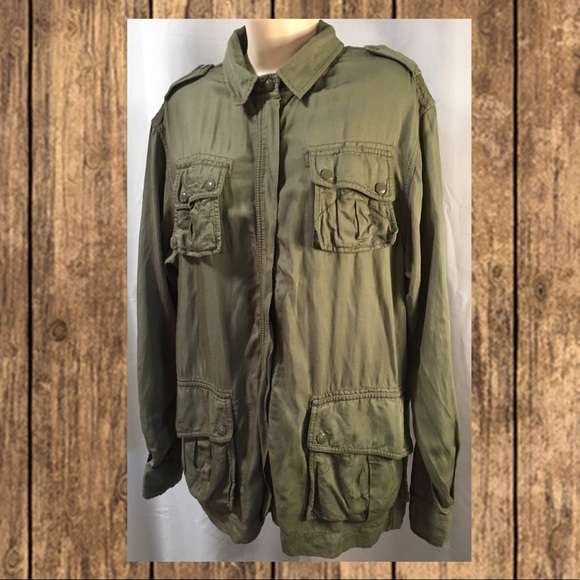 *Polo Jeans* Men’s khaki “shacket” - Picture 11 of 11